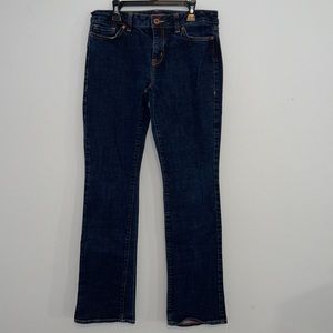 Tommy Hilfiger Women’s Stretch Dark Denim Bootcut Jeans Size 4 Regular